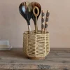 Graham & Green Outdoor Dining|Kitchen Accessories<Jute and Brass Cutlery Holder