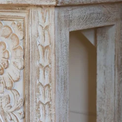 Graham & Green Console Tables<Kaia Carved Wood Console Table