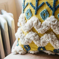 Graham & Green Sofa Cushions|Cushions<Kansa Yellow Cushion