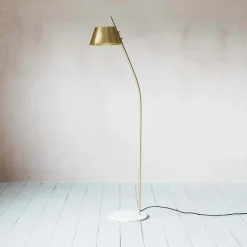 Graham & Green Floor Lamps<Kari Brass Floor Lamp