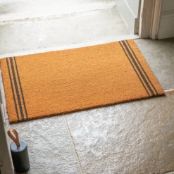 Graham & Green Doormats|Doormats<Large Coir Stripe Doormat