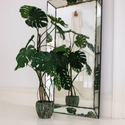 Graham & Green Faux Flowers<Large Faux Monstera Plant