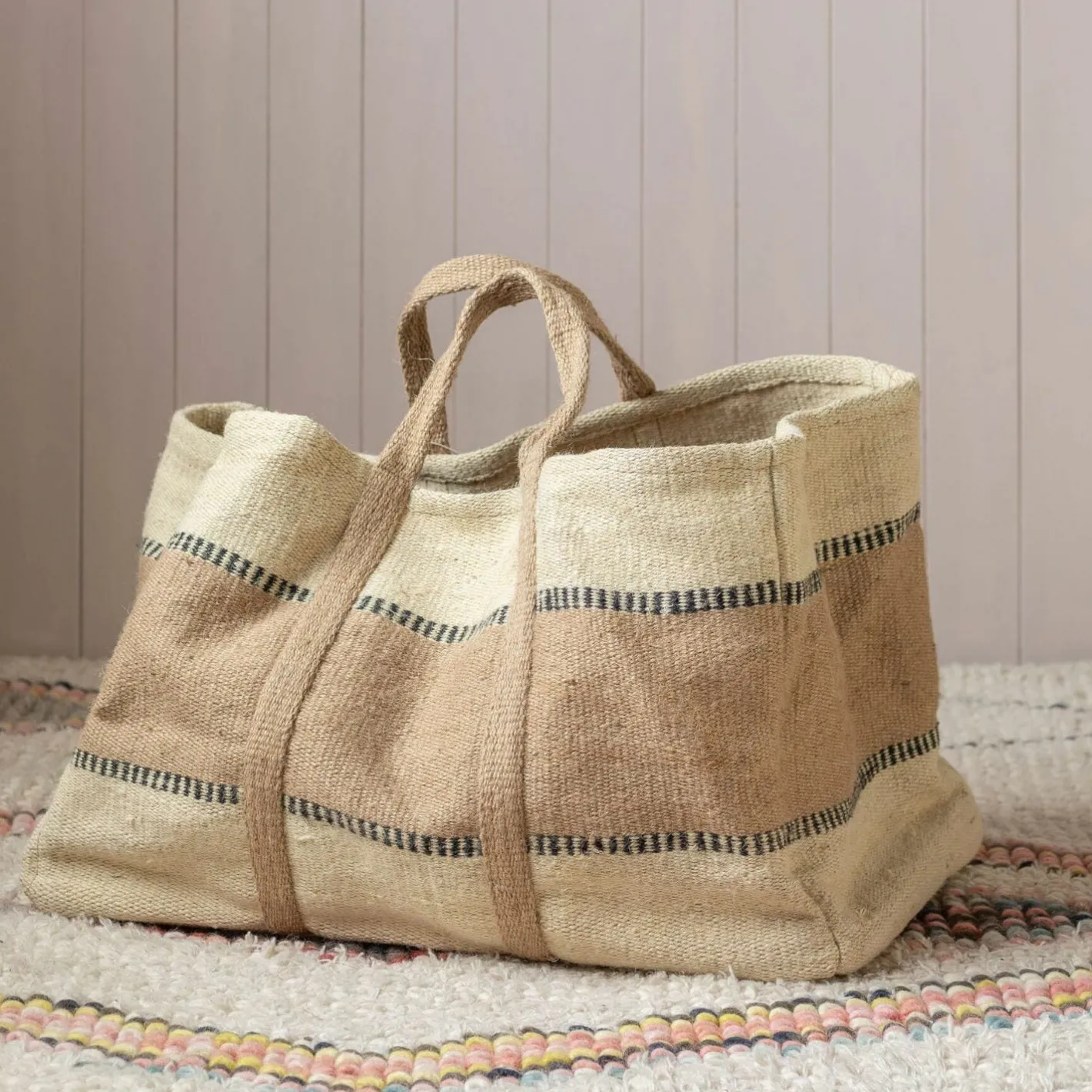 Graham & Green Laundry Baskets|Household Storage<Large Jute Storage Baskets