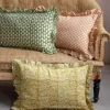 Graham & Green Sofa Cushions|Cushions<Large Rectangular Floral Block Printed Cushions