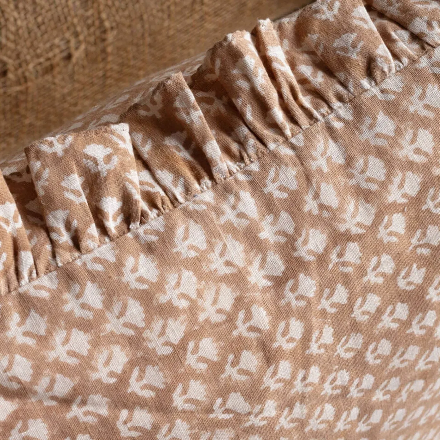 Graham & Green Sofa Cushions|Cushions<Large Rectangular Floral Block Printed Cushions