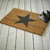 Graham & Green Doormats|Doormats<Large Star Doormat