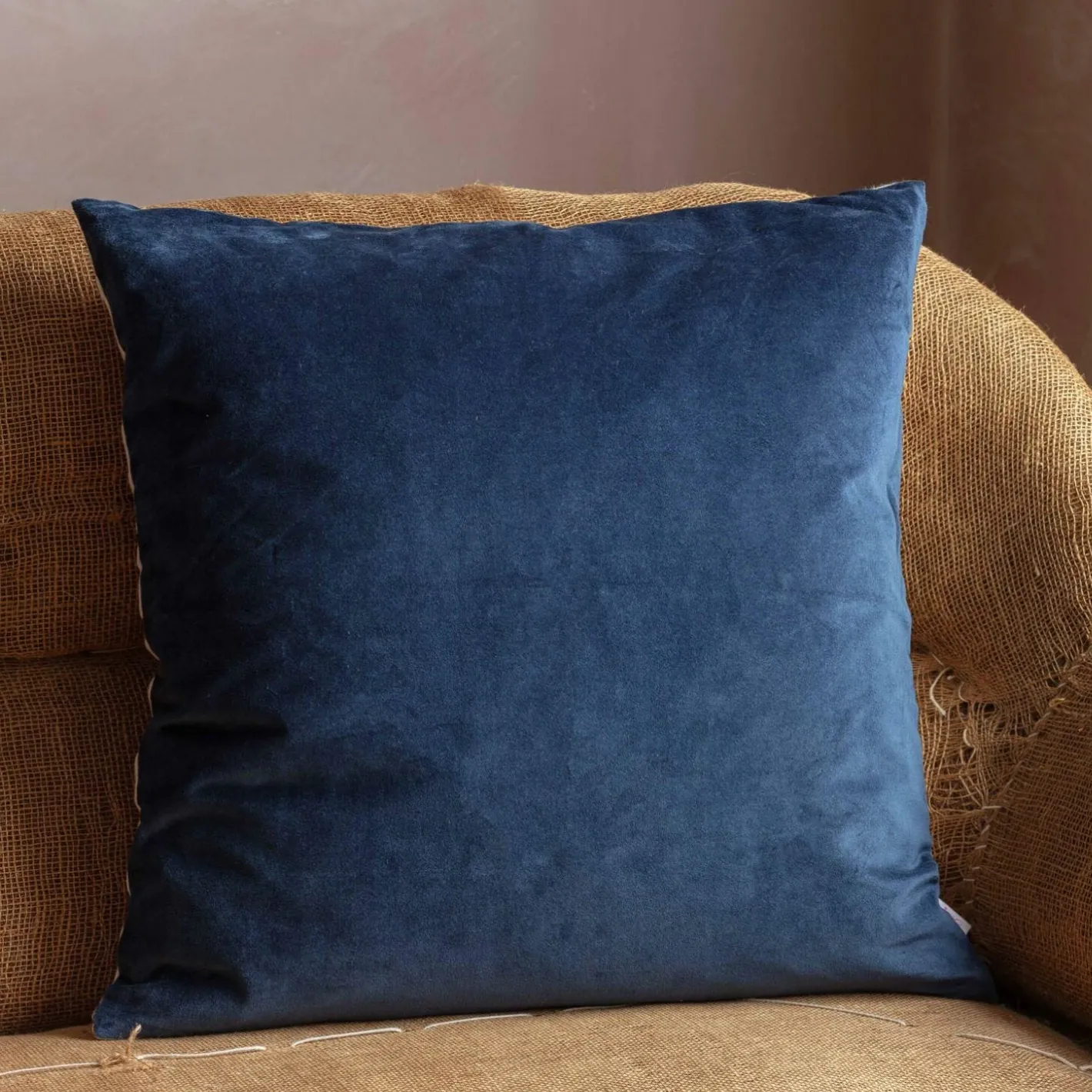 Graham & Green Sofa Cushions|Cushions<Large Velvet and Linen Backed Cushions