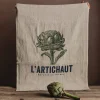 Graham & Green Outdoor Dining|Kitchen Textiles<L'artichaut Linen Tea Towel