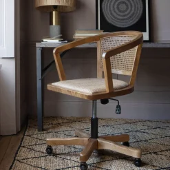 Graham & Green Desk Chairs<Laurena Wicker Office Chair
