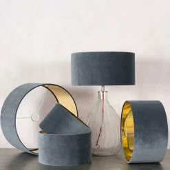 Graham & Green Lamp Shades<Lava Velvet Lamp Shades
