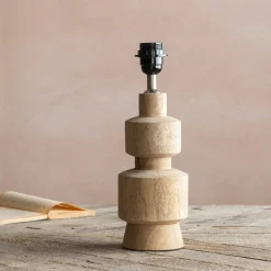 Graham & Green Table Lamps<Leigh Wooden Table Lamp