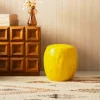 Graham & Green Stools<Lemon Yellow Ceramic Stool