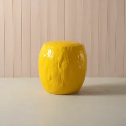 Graham & Green Stools<Lemon Yellow Ceramic Stool