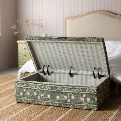 Graham & Green Benches & Ottomans|Ottomans & Benches<Leo Jute Ottoman