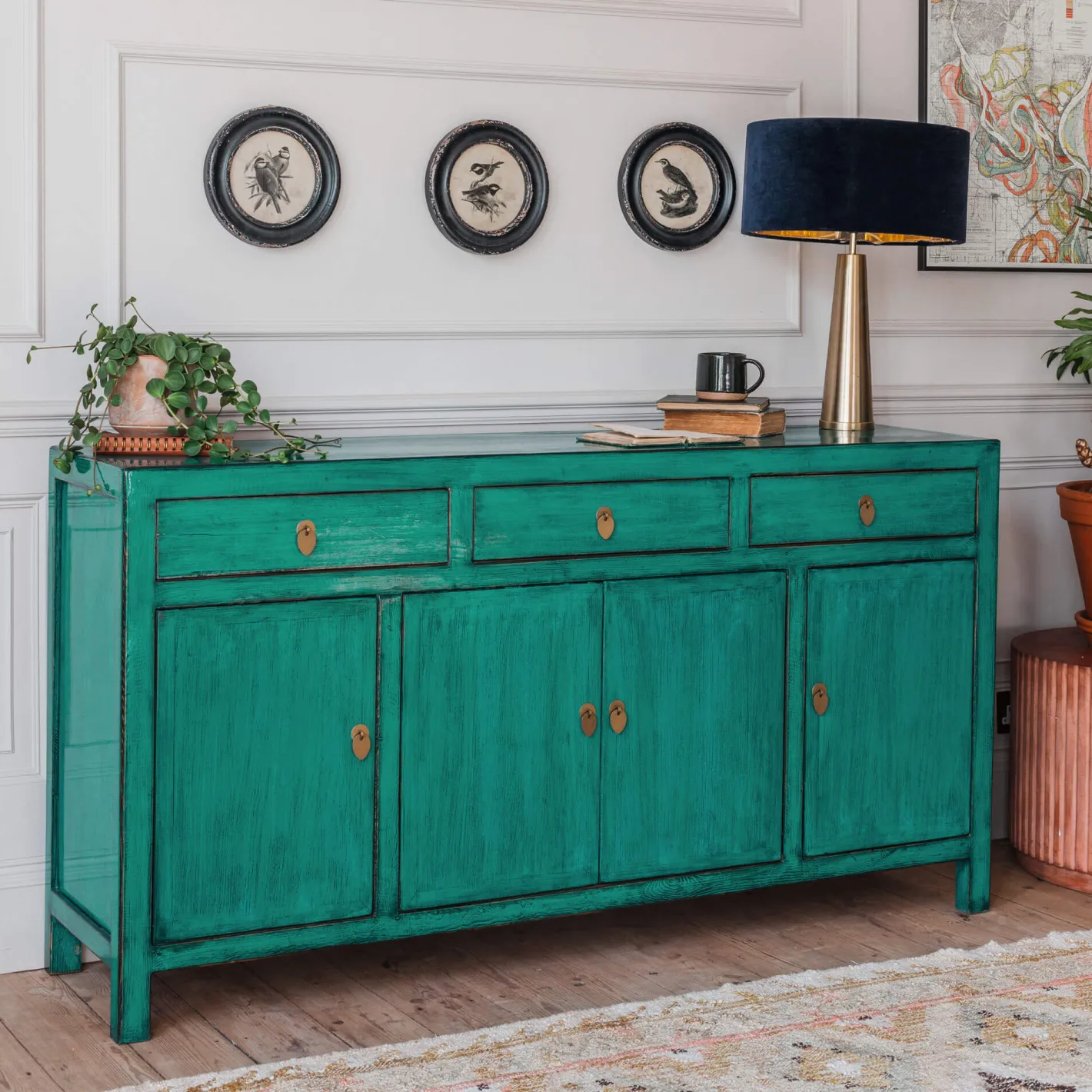 Graham & Green Sideboards & Tv Stands<Leshan Four Door Three Drawer Sideboard