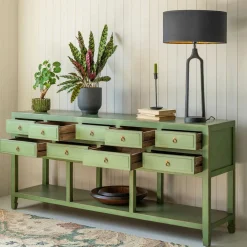 Graham & Green Sideboards & Tv Stands<Leshan Nine Drawer Jade Sideboard