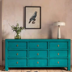 Graham & Green Chests Of Drawers|Chests Of Drawers<Leshan Peacock Chest of Drawers