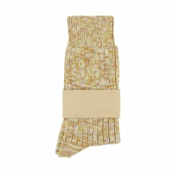 Graham & Green Loungewear<Lime and Brick Melange Socks