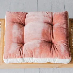 Graham & Green Seat Pads & Bed Rolls|Seat Pads & Bed Rolls<Linen Border Velvet Seat Pads