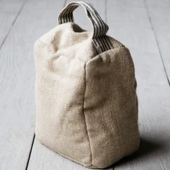 Graham & Green Door Stops & Draught Excluders<Linen Door Stop with Handle