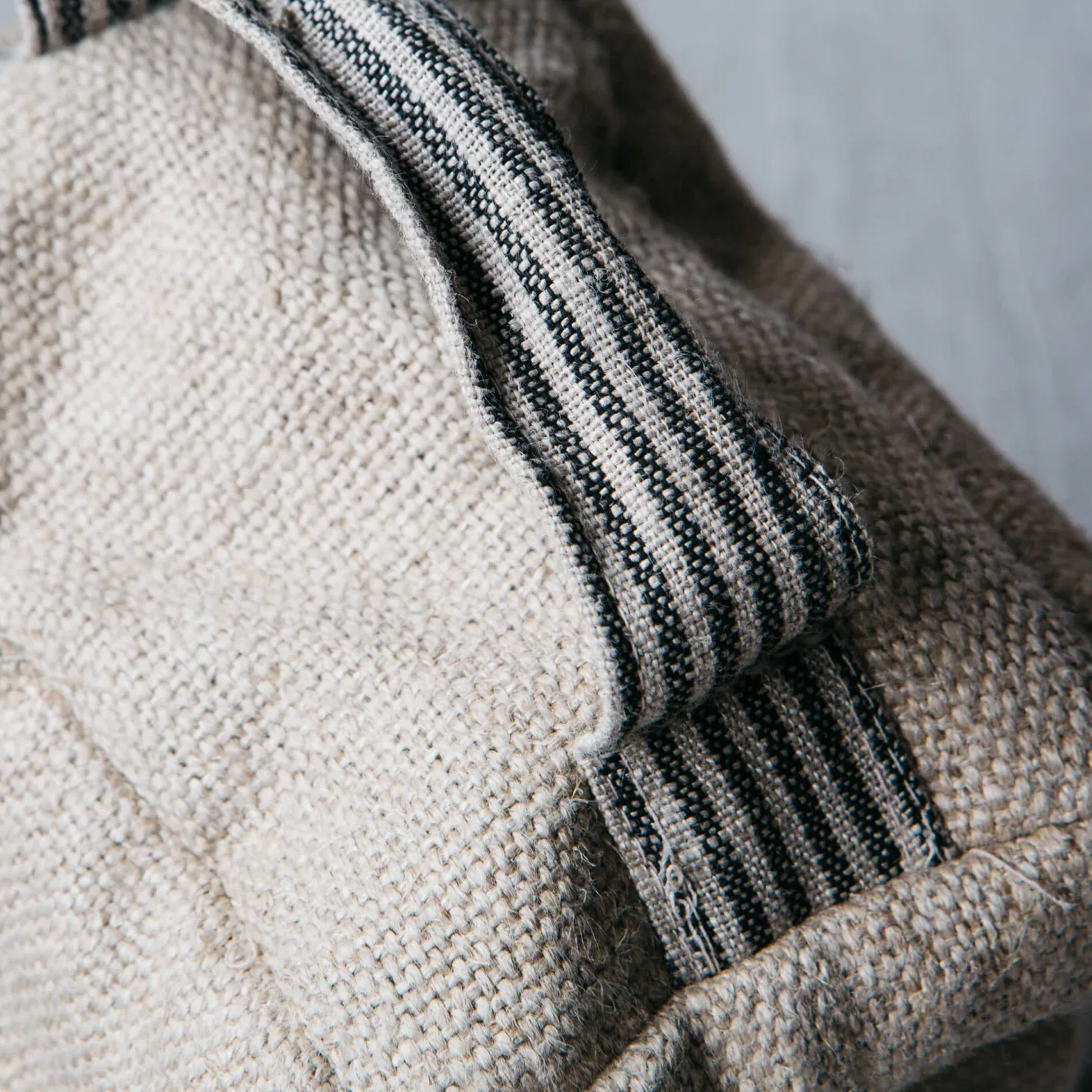 Graham & Green Door Stops & Draught Excluders<Linen Door Stop with Handle