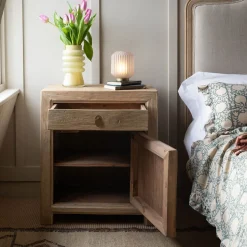 Graham & Green Bedside Tables<Macau Natural Bedside Table