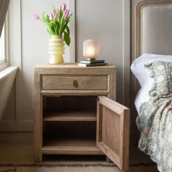 Graham & Green Bedside Tables<Macau Natural Bedside Table