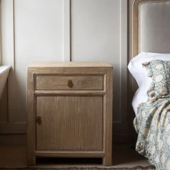 Graham & Green Bedside Tables<Macau Natural Bedside Table
