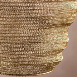 Graham & Green Ceiling Lights & Chandeliers<Maiden Metal Mesh Pendant Light - Small