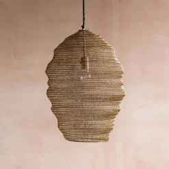 Graham & Green Ceiling Lights & Chandeliers<Maiden Metal Mesh Pendant Light - Medium