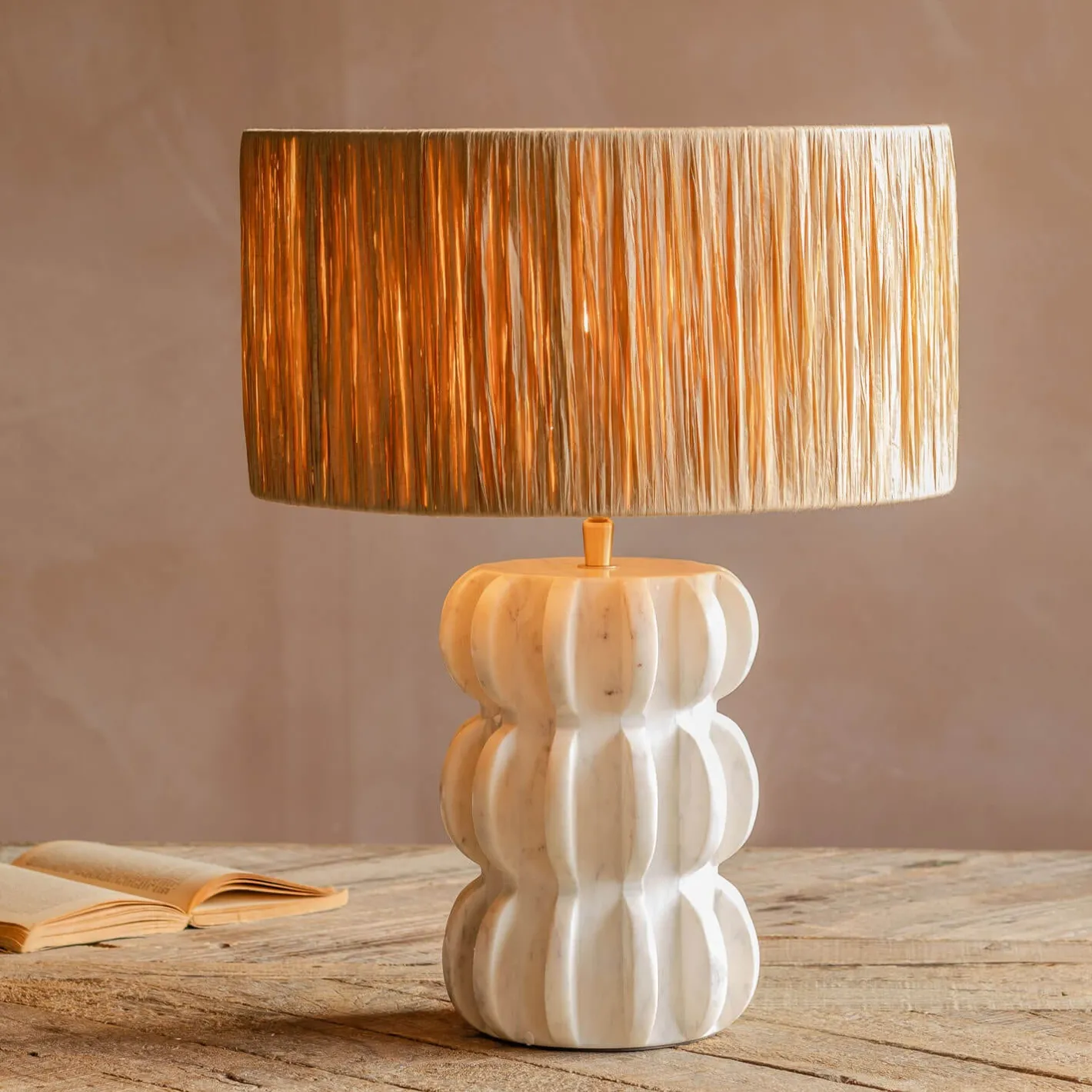 Graham & Green Table Lamps<Malvern Marble Table Lamp