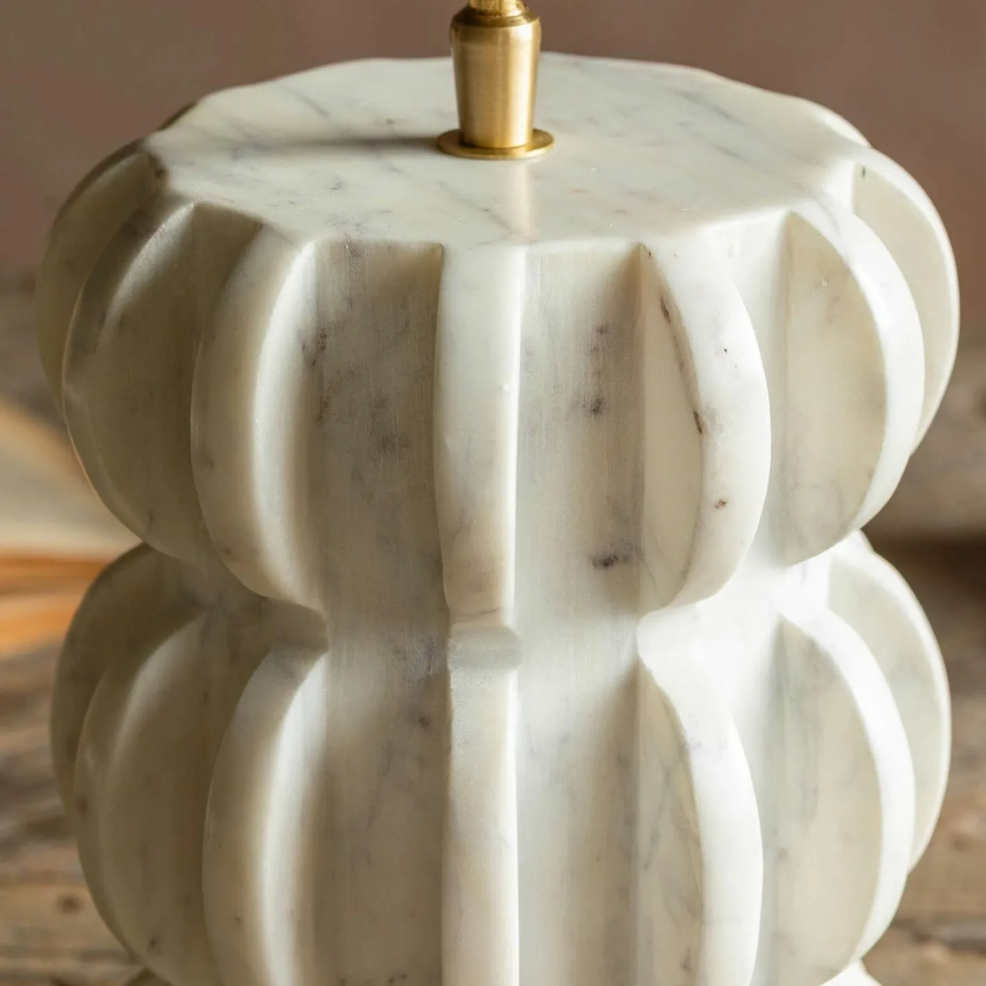 Graham & Green Table Lamps<Malvern Marble Table Lamp