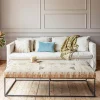 Graham & Green Benches & Ottomans|Ottomans & Benches<Mara Jute Rug Coffee Table