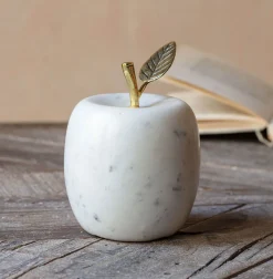 Graham & Green Bookends & Paperweights|Decorative Accessories<Marble Apple Ornament