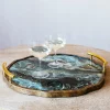 Graham & Green Outdoor Dining|Barware<Marble Effect Tray with Handles
