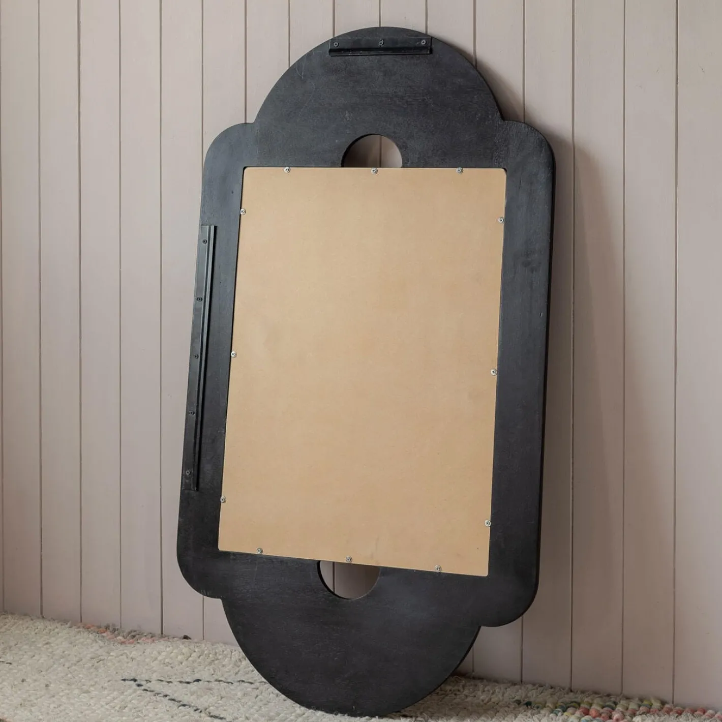 Graham & Green Overmantle Mirrors|Wall Mirrors<Margot Black Wooden Carved Mirror