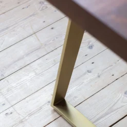 Graham & Green Dining Tables<Max 6 Seater Brass Dining Table