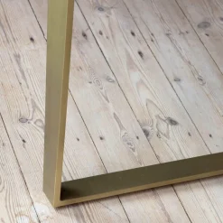 Graham & Green Dining Tables<Max 6 Seater Brass Dining Table