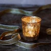 Graham & Green Candle Holders & Candles<Mercury Triangles Tea Light
