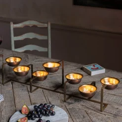 Graham & Green Outdoor Dining|Candle Holders & Candles<Meredith Multi Tea Light Holder