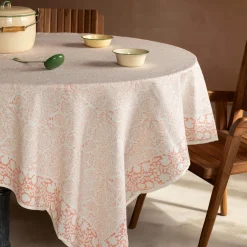 Graham & Green Table Cloths & Napkins|Table Cloths & Napkins<Merielle Block Printed Tablecloths