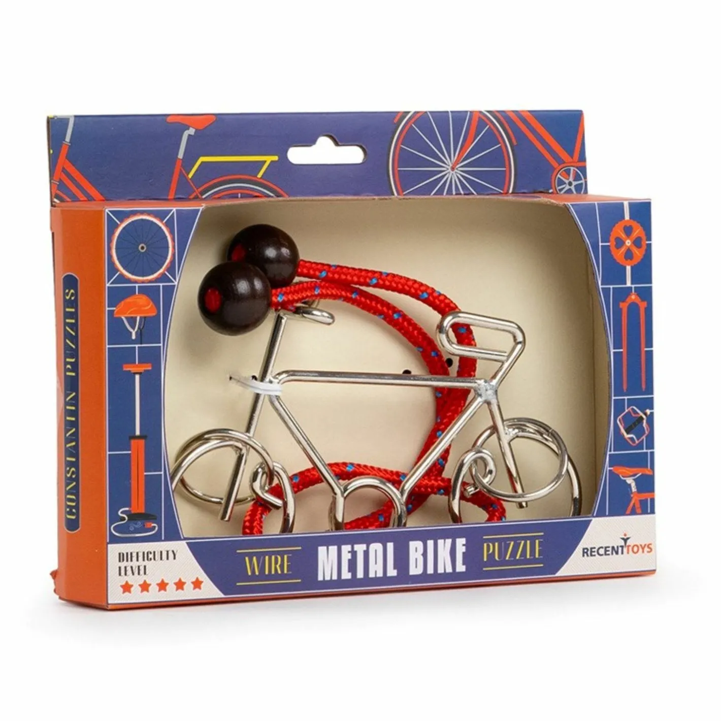 Graham & Green Games & Puzzles<Metal Bike Puzzle