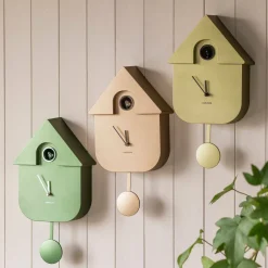 Graham & Green Clocks<Metallic Cuckoo Wall Clocks