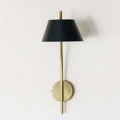 Graham & Green Wall Lights & Sconces<Miller Black Wall Light