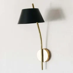 Graham & Green Wall Lights & Sconces<Miller Black Wall Light