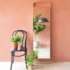 Graham & Green Floor Standing Mirrors|Rectangular Mirrors<Milo Gold Mirror