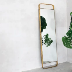 Graham & Green Floor Standing Mirrors|Rectangular Mirrors<Milo Gold Mirror
