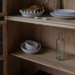 Graham & Green Cabinets & Cupboards<Mimosa Four Door Glass Cupboard