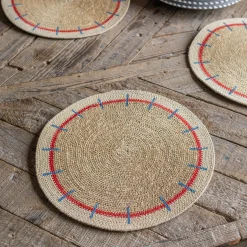 Graham & Green Outdoor Dining|Placemats, Coasters & Trays<Miro Orange and Blue Placemat