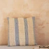 Graham & Green Sofa Cushions|Cushions<Misty Square Blue and White Striped Cushion